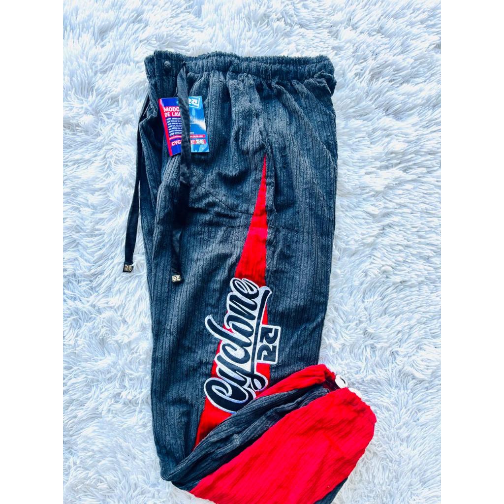 Calça de veludo cyclone