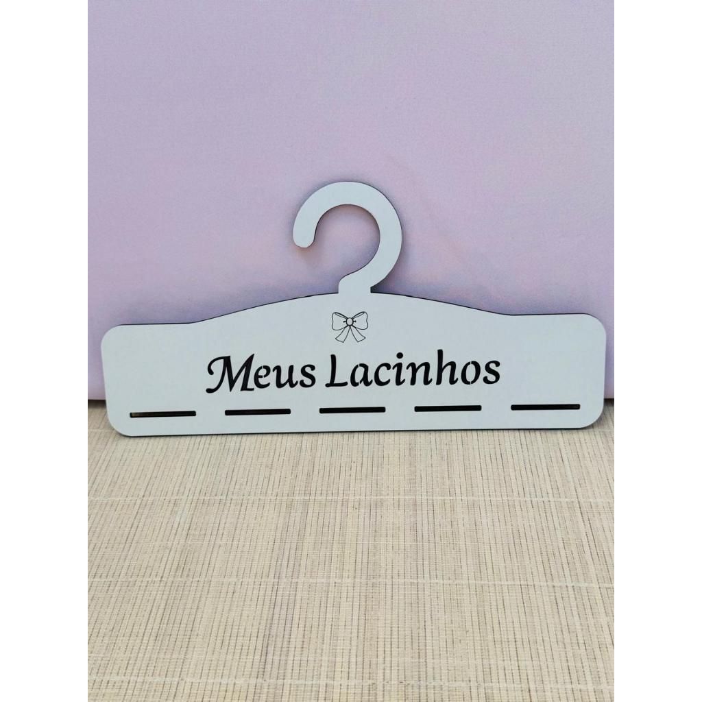 Cabide Porta laço e organizador Meus Lacinhos 5