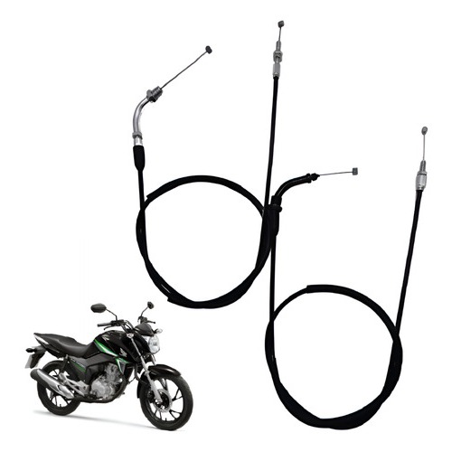 Par Cabo Acelerador A + B Honda Cg 160 Titan/ Fan/ Start/ Cargo 160 2016 Á 2024 Modelo Original em Oferta na Shopee