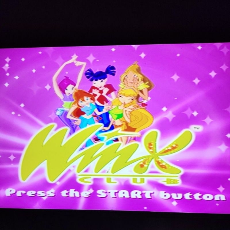 Winx Club Playstation - PS2 - Jogo Menina