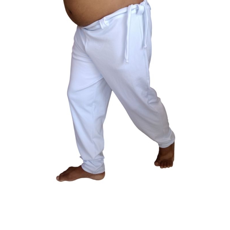 Calça de Capoeira  Abadá Infantil e Adulto  até ao tamanho G4 com elástico