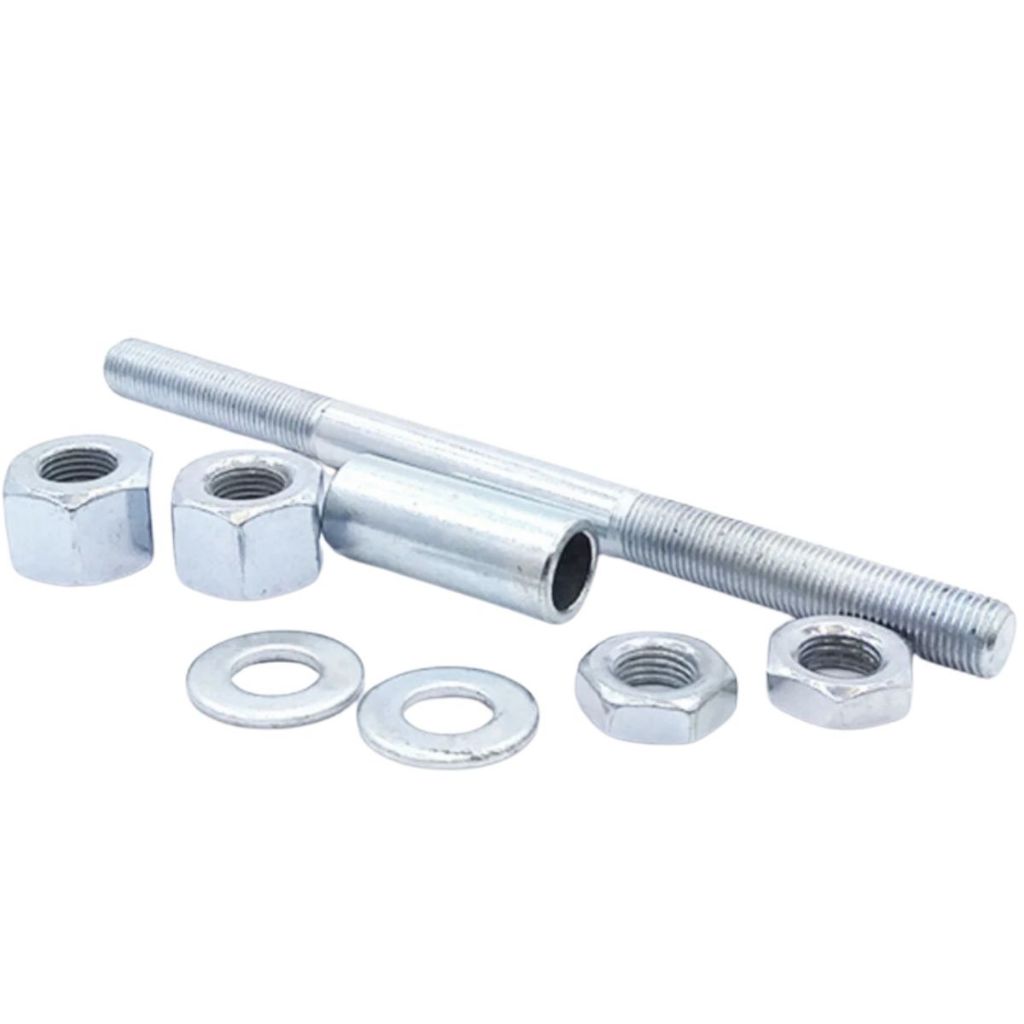 EIXO RODA DIANTEIRA COMPLETO P/ ROLAMENTO CALOI/MONARK MGL