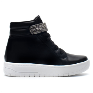 Tênis Infantil Menina Fashion Casual Cano Alto Com Strass Da Moda em Oferta na Shopee