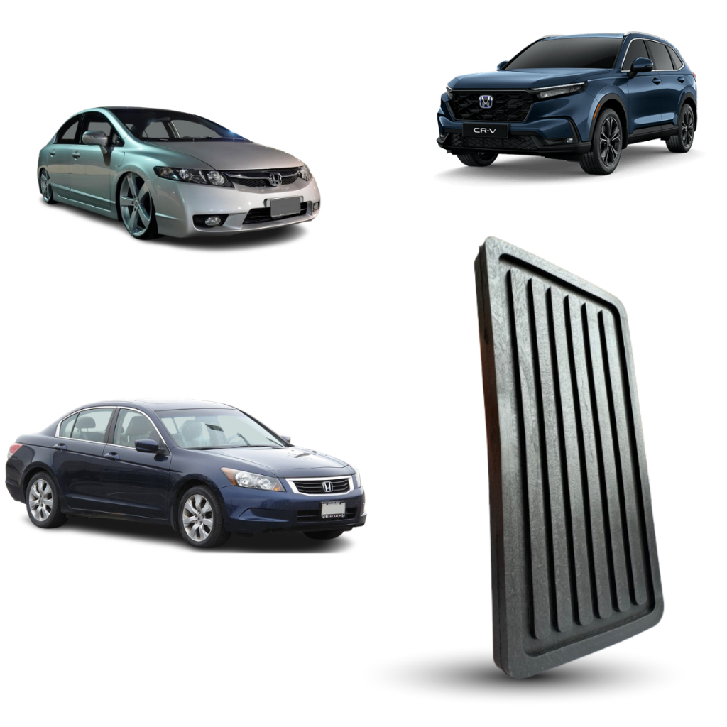 Capa borracha pedal freio CIVIC NEW CIVIC ACCORD CR-V CRV AUTOMATICO 2000 2001 2002 2003 2004 2005 2006 até 2022
