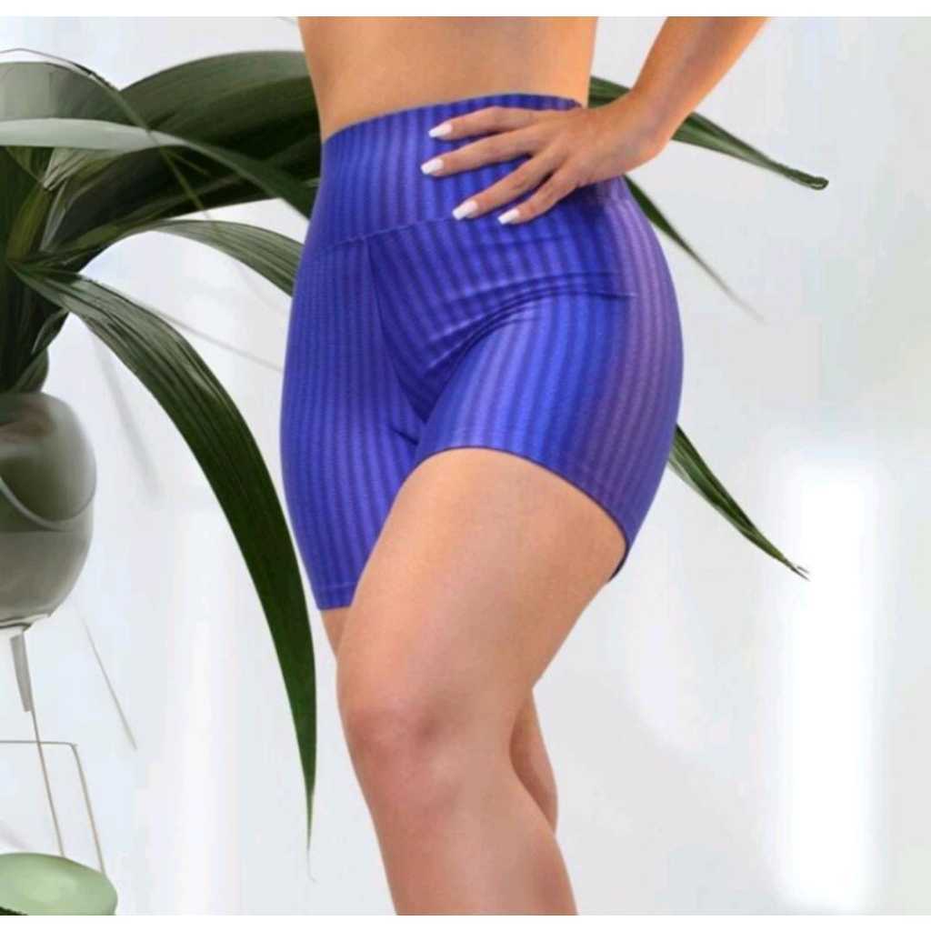 Short Legging 3d fitness levanta bumbum modeladora poliamida ideal para Academia pilates e ginastica