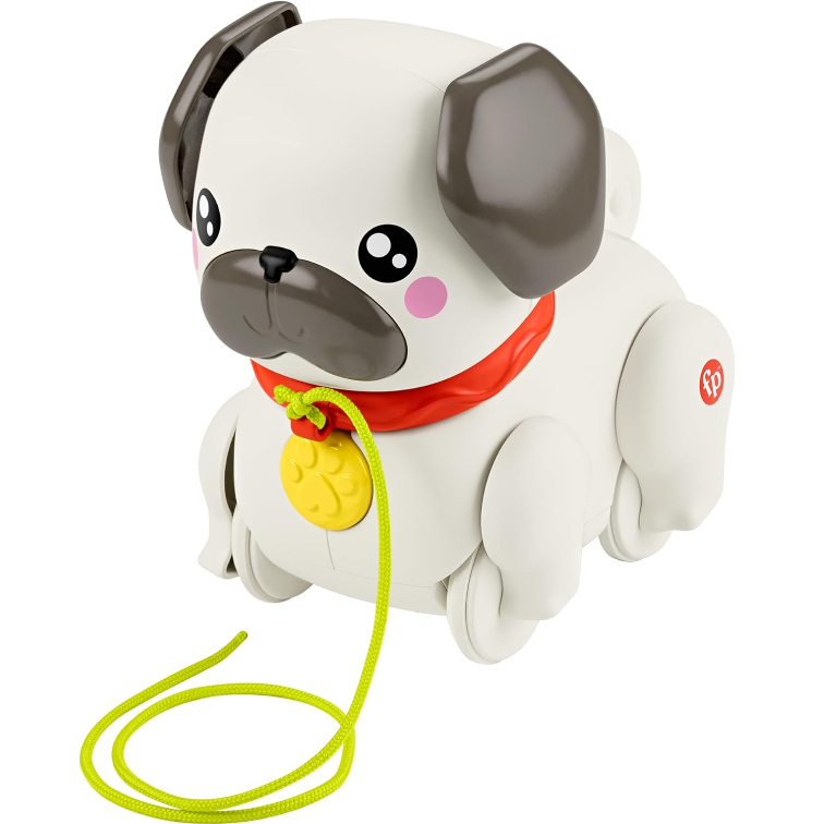 Fisher-Price Filhote Pug Passeia Comigo HTW94 - Mattel