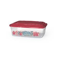 Caixa Organizadora Mb 5,7 Li Red Topa Tudo Floral 3587