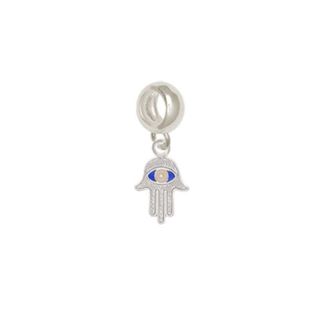 Berloque para Pulseira de Prata 925 Mão de Fátima com 9mm em Oferta na Shopee