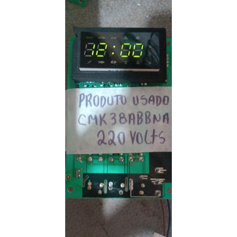 Placa Eletrônica Microondas Consul 38L CMK38ABBNA 220 Volts
