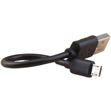 Cabo Micro USB V8 Curto - 15cm - Compatível com Fire Stick, Roku Stick, PS4, Xbox, tablet Kindle, alto-falante Bose
