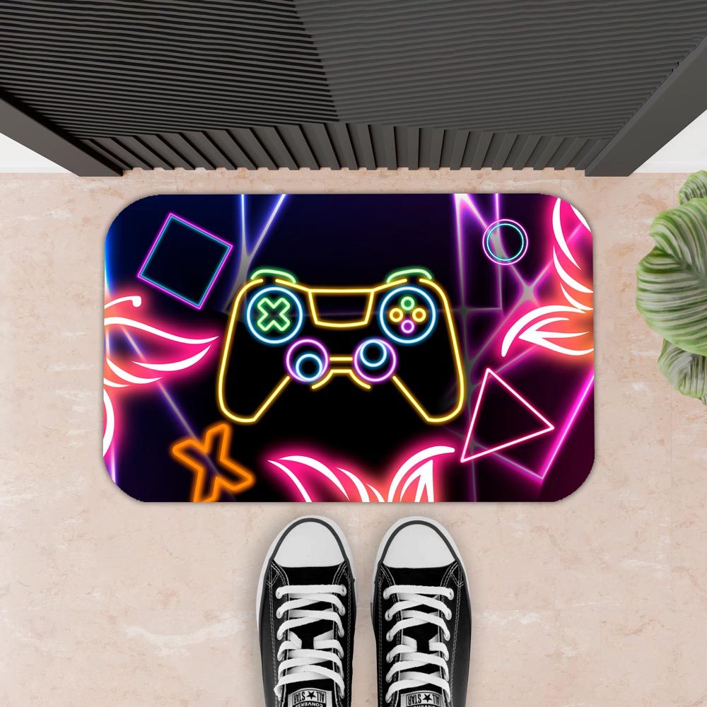 TAPETE PARA PORTA DECORATIVO - 34X60 - 2mm - CONTROLE LIGHT PAITING em Oferta na Shopee