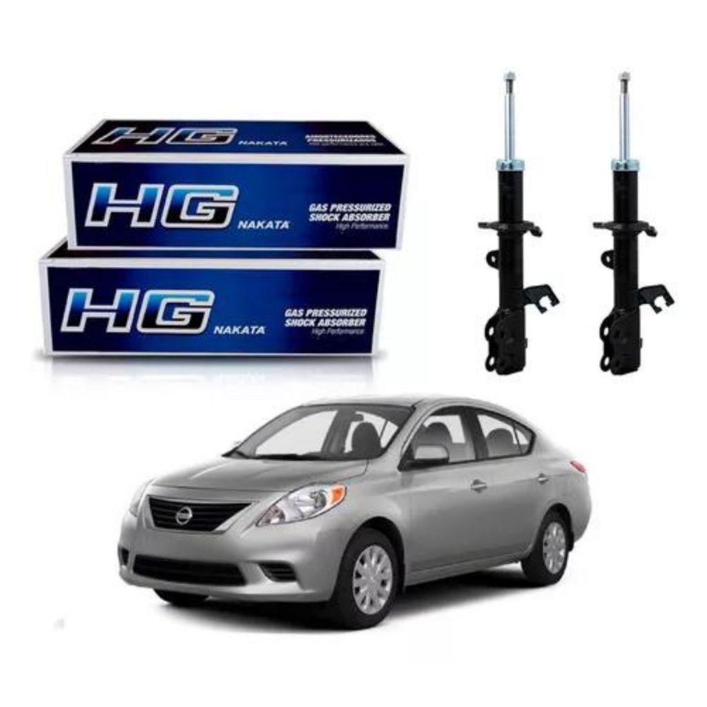 Par Amortecedor Dianteiro Versa 1.0 12v 1.6 16v 2011 A 2020 em Oferta na Shopee