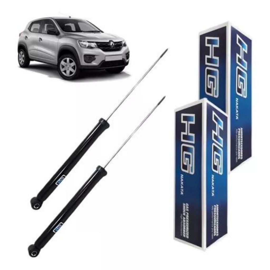 Par Amortecedor Traseiro Direito Esquerdo Kwid 1.0 12v