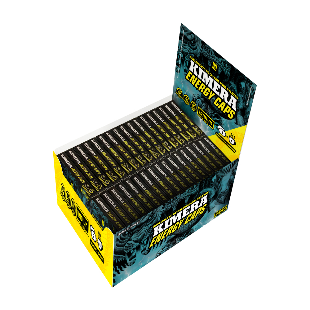 Kimera Energy Cáps - Display 30 unidades - Iridium Labs - Health