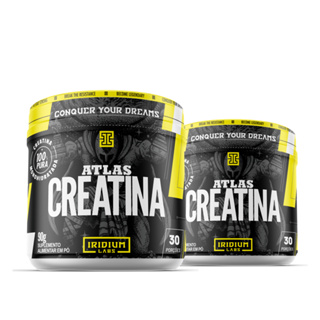 Kit 2x Atlas Creatina 90g - Iridium Labs em Oferta na Shopee