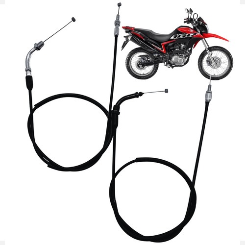 Cabo de Acelerador A+B para Honda Nxr 160 bros Flexone Esd 2015 Á 2016 Modelo Original