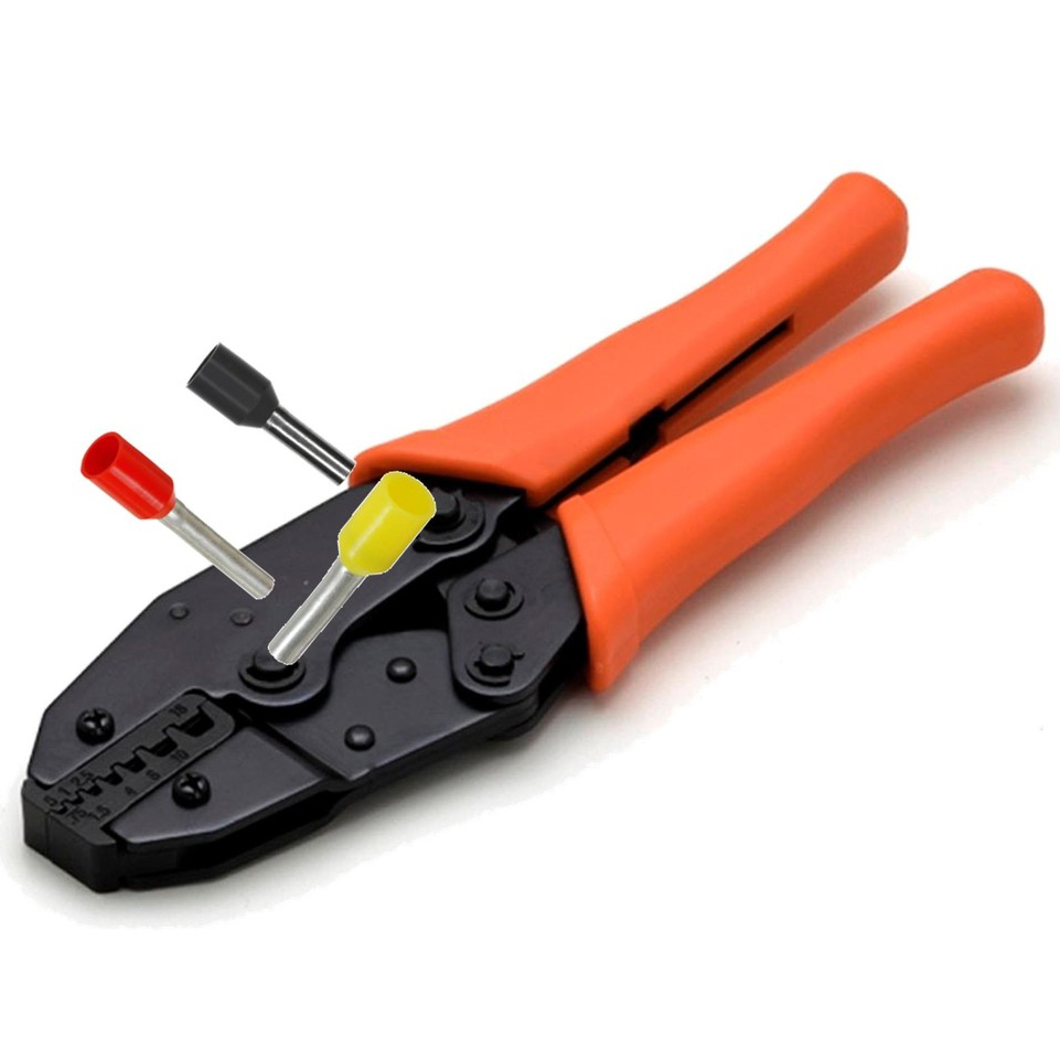 Alicate Crimpar Terminal Tubular Ilhós 0,5 À 16mm 336e2 em Oferta na Shopee