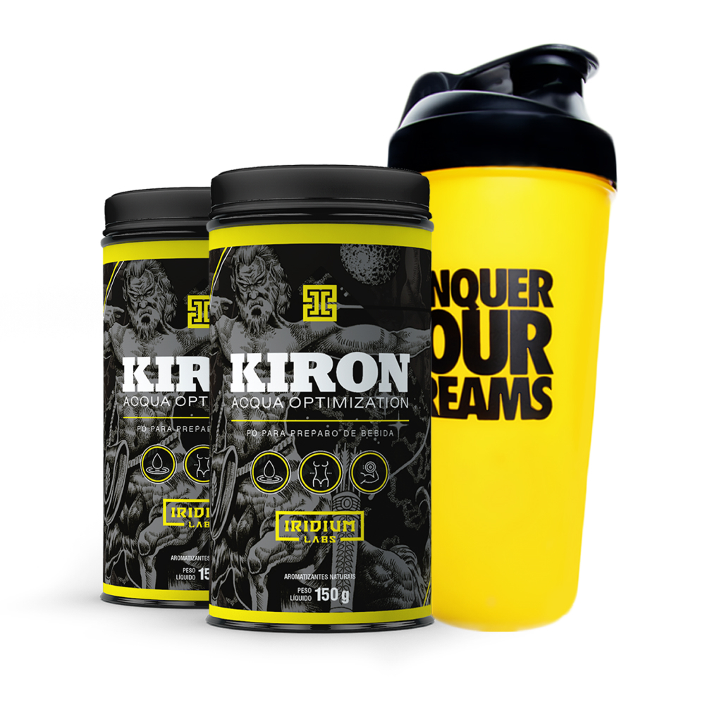 Kit 2x Kiron Acqua Optimization + Coqueteleira 600ml em Oferta na Shopee