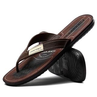 Chinelo Masculino Couro Confortavel Elegante Frete Gratis Antiderrapante Slide Leve Ortopédica em Oferta na Shopee