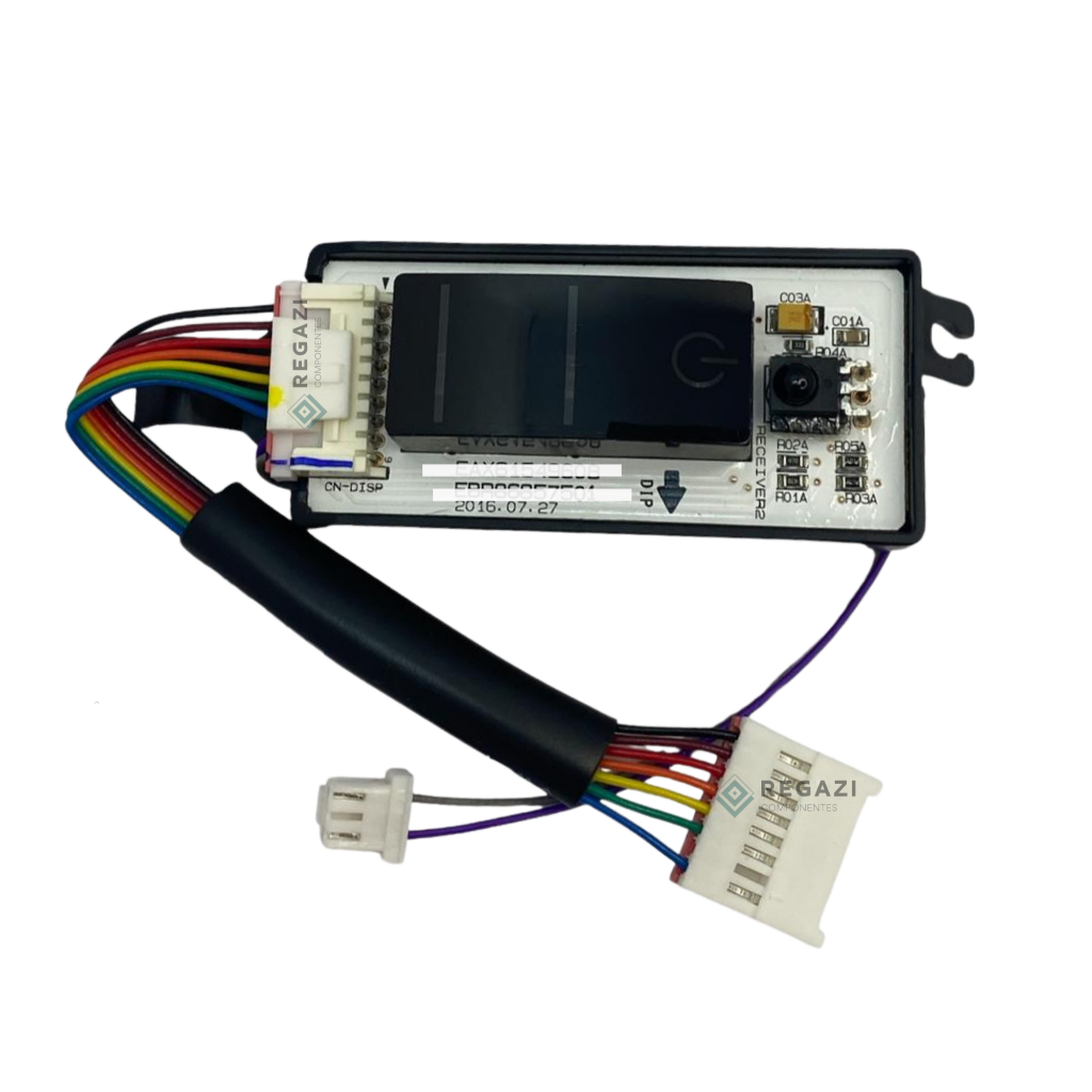 Placa Display Evaporadora Ar Condicionado Compatível LG Ebr86857501 S4NQ09WA51A S4nq09wa5aa S4nq09wa5ac