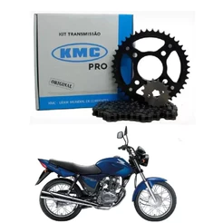 Kit Relação Transmissão Titan 150 2004 Ate 2015 Kmc Pro S/Retentor 881599