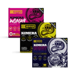 Kit Termogênico - Kimera Thermo + Kimera Woman + Kimera Night - Iridium Labs