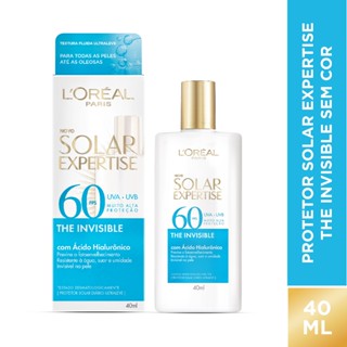 Protetor Solar L'Oréal Paris The Invisible sem cor FPS60 40g