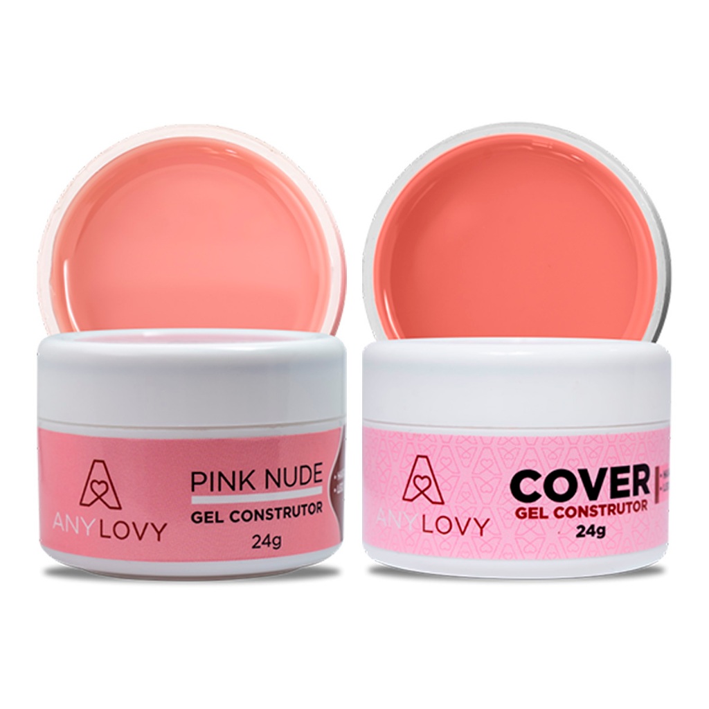 Kit Any Lovy 2 Unidades Gel Construtor Para Unhas ( Esscolha Sua Cor ) em Oferta na Shopee