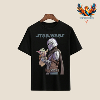 Camiseta Star Wars 100% Algodão Unissex Darth Vader Yoda Geek Filme Premium Camisa Blusa Estampa Oversized em Oferta na Shopee