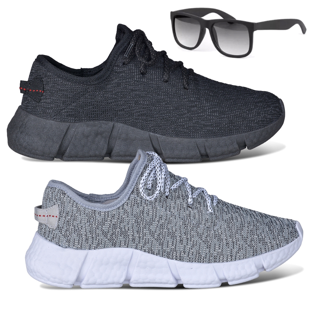Kit 2 Tênis Masculino Prospect Ultra Mais Vendido Oferta Promoção Barato + Óculos LojaMarch