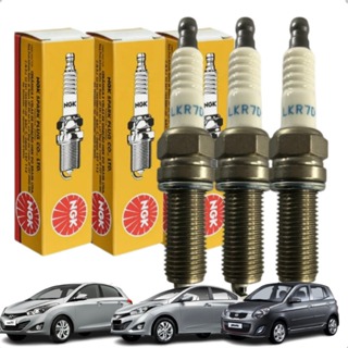 Jogo De 3 Velas NGK Hyundai Hb20 Hb20s 1.0 12v Flex kappa 2012 2013 2014 2015 Picanto 1.0 12v em Oferta na Shopee
