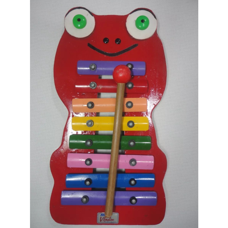 Metalofone 8 Teclas Jogo Vibraton Sapinho Em ( Do ). em Oferta na Shopee