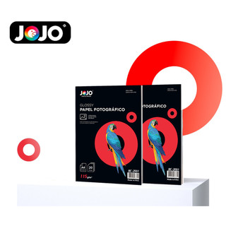 100 folhas Papel Fotográfico 115g Glossy Brilhante A4 Premium Line A prova d'água p/ impr…