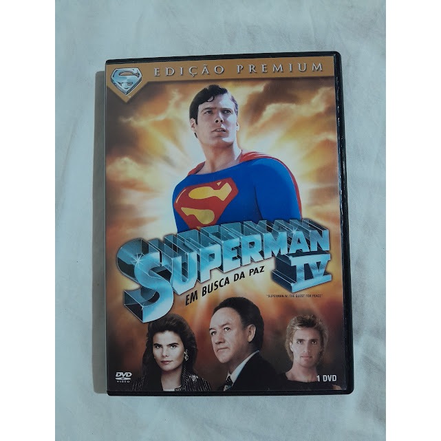 DVD SUPERMAN IV - EM BUSCA DA PAZ * ORIGINAL