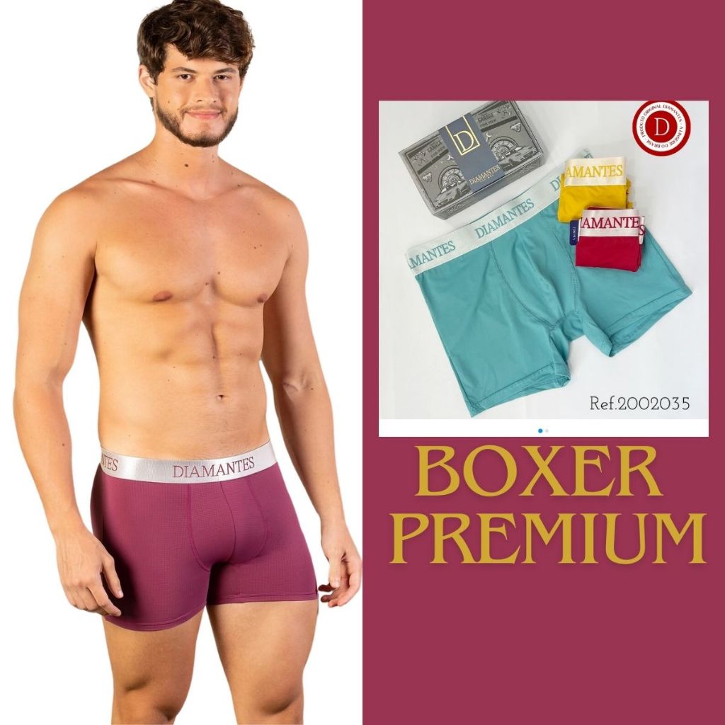 Cueca Boxer Perna Curta: Onde Comprar | BuscaProdutos
