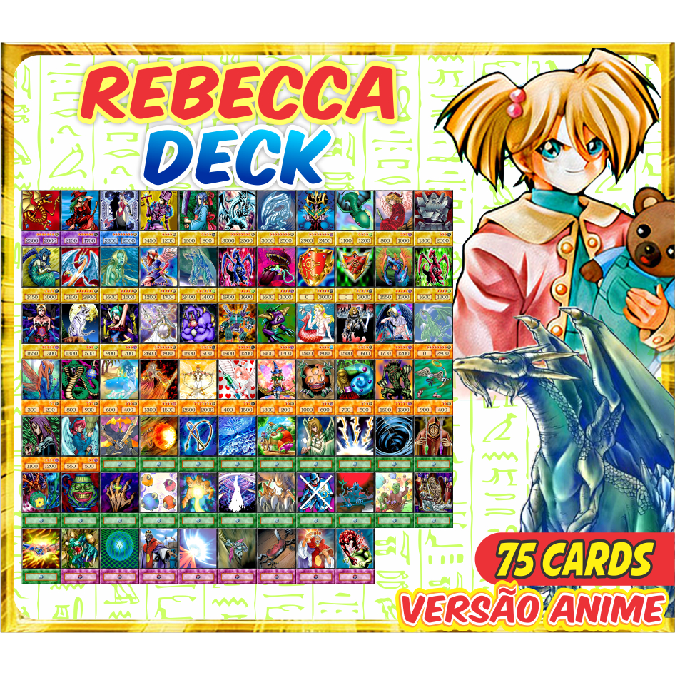Rebecca (70 Cards) Deck Anime