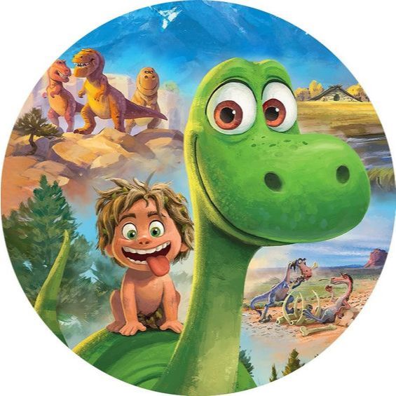 Painel O bom Dinossauro - Sublimado Tecido Helanca com Elástico em Oferta na Shopee