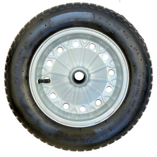 Roda Pneu E Câmara Completo para Carrinho De Mão Carriola Reforçado Carrinho de Carga Medida 3,25x8 em Oferta na Shopee