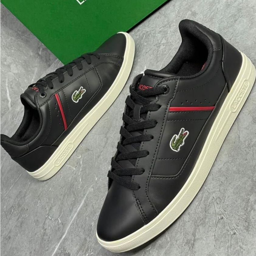 Tênis Casual Sport Moda Masculino Sapato Casual Preto Branco Couro Envio Imediato Tenis masculino