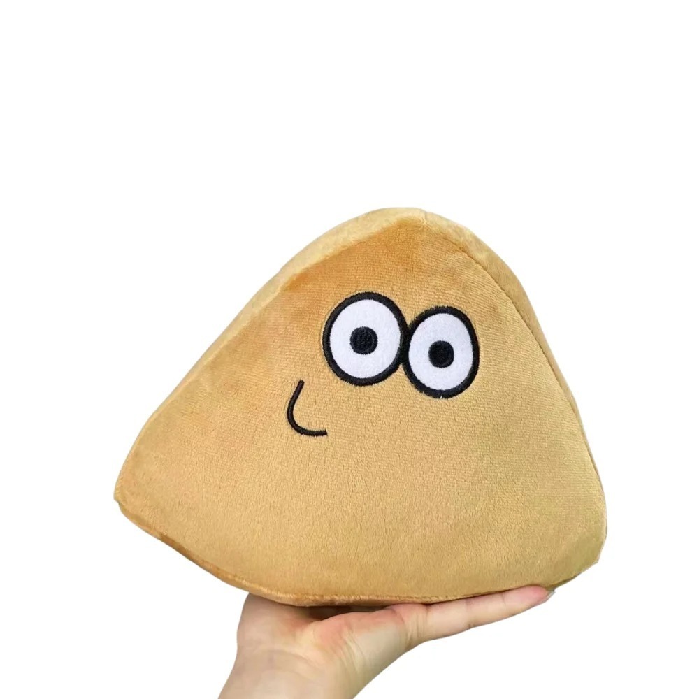 Pelúcia Pou Feliz 22 cm em Oferta na Shopee