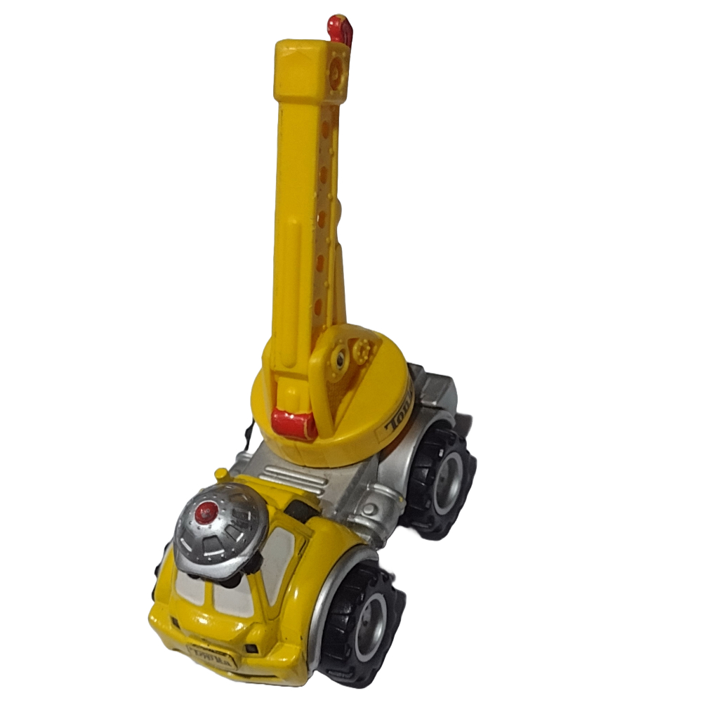 Caminhão Guindaste Maisto Tonka 2001 Lil Chuck & Friends Hasbro Original The Crane Caminhão fundido  brinquedo