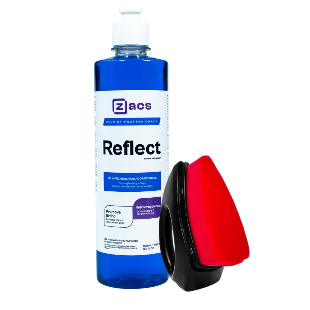 Reflect Zacs Pneu Pretinho de Brilho Intenso Selante 500ml Líder