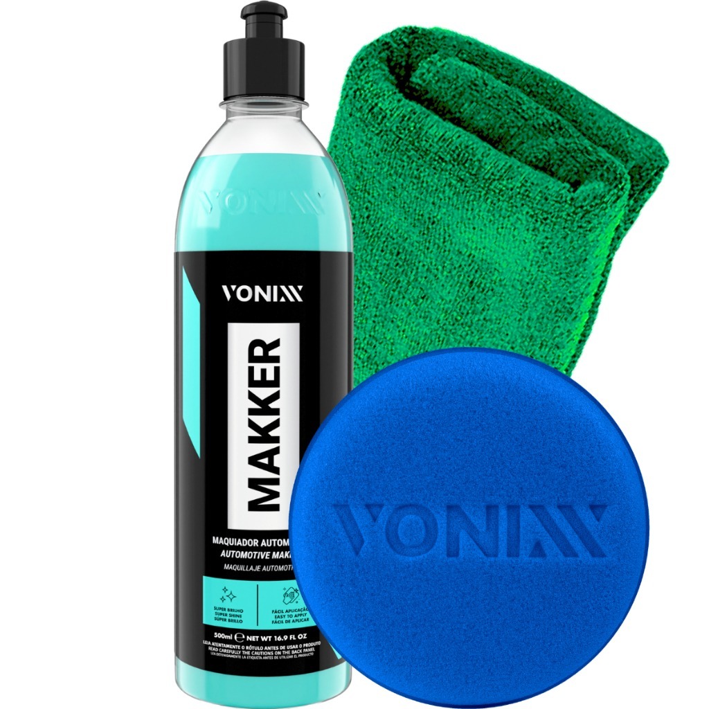 Makker Maquiador Automotivo Renova Pintura Defeitos Vonixx + Pano Aplicador em Oferta na Shopee