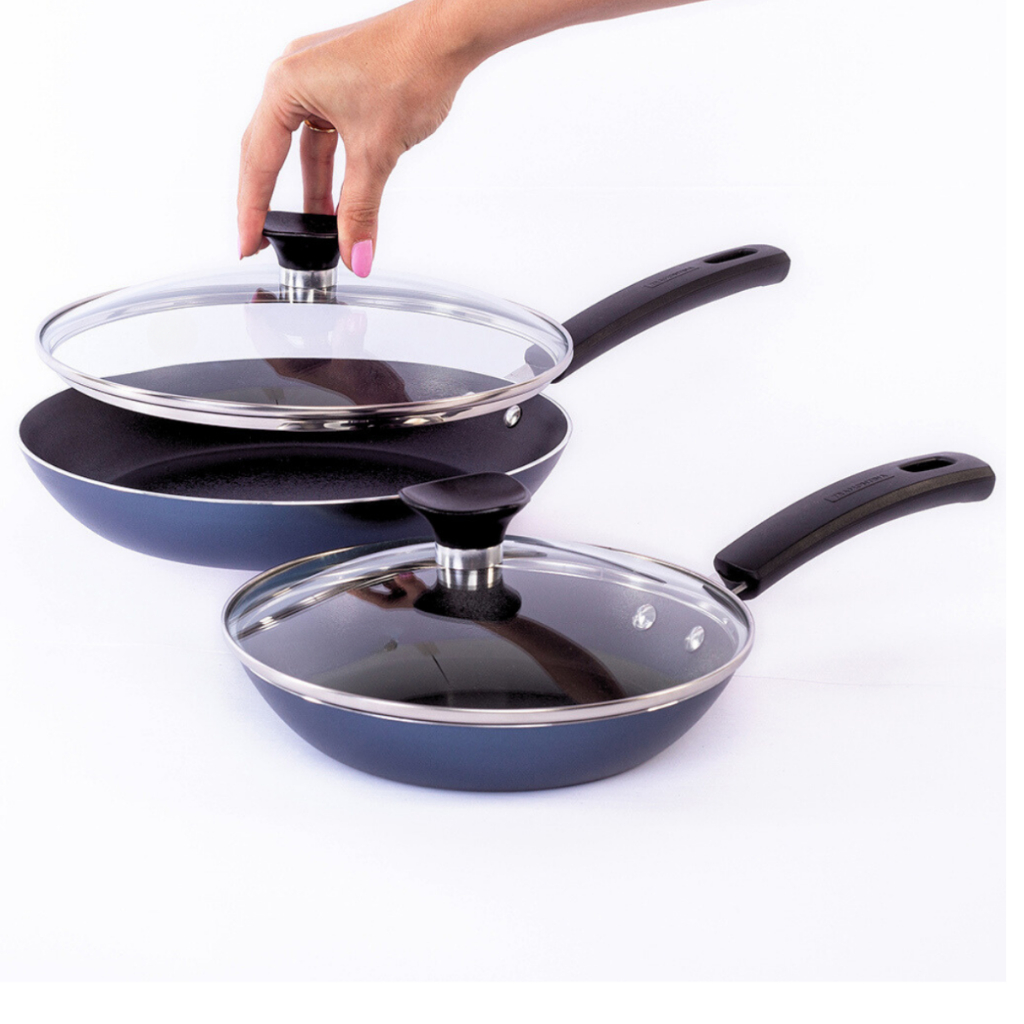 Jogo de Frigideiras Tramontina Sicília Antiderente Starflon Excellent