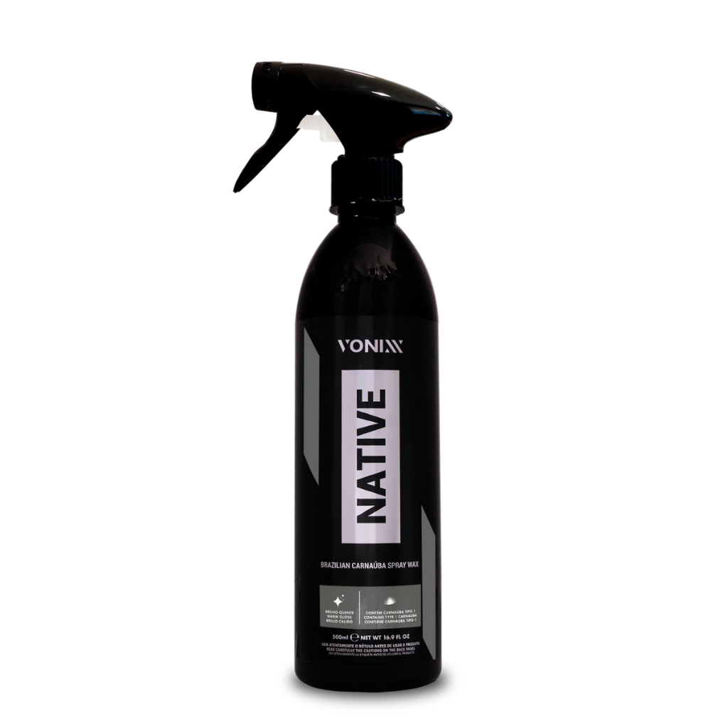 Native Spray Wax Cera De Carnauba Liquida 500ml - Vonixx em Oferta na Shopee