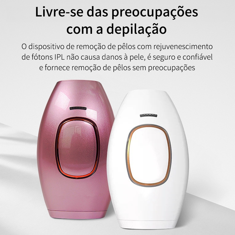 Depilador a Laser de IPL para Remoção Permanente dos Pelos Depilação Depilador eletrico fe...