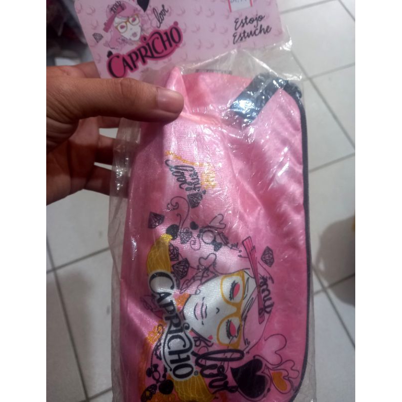 Estojo escolar Capricho - antigo vintage raro anos 2000