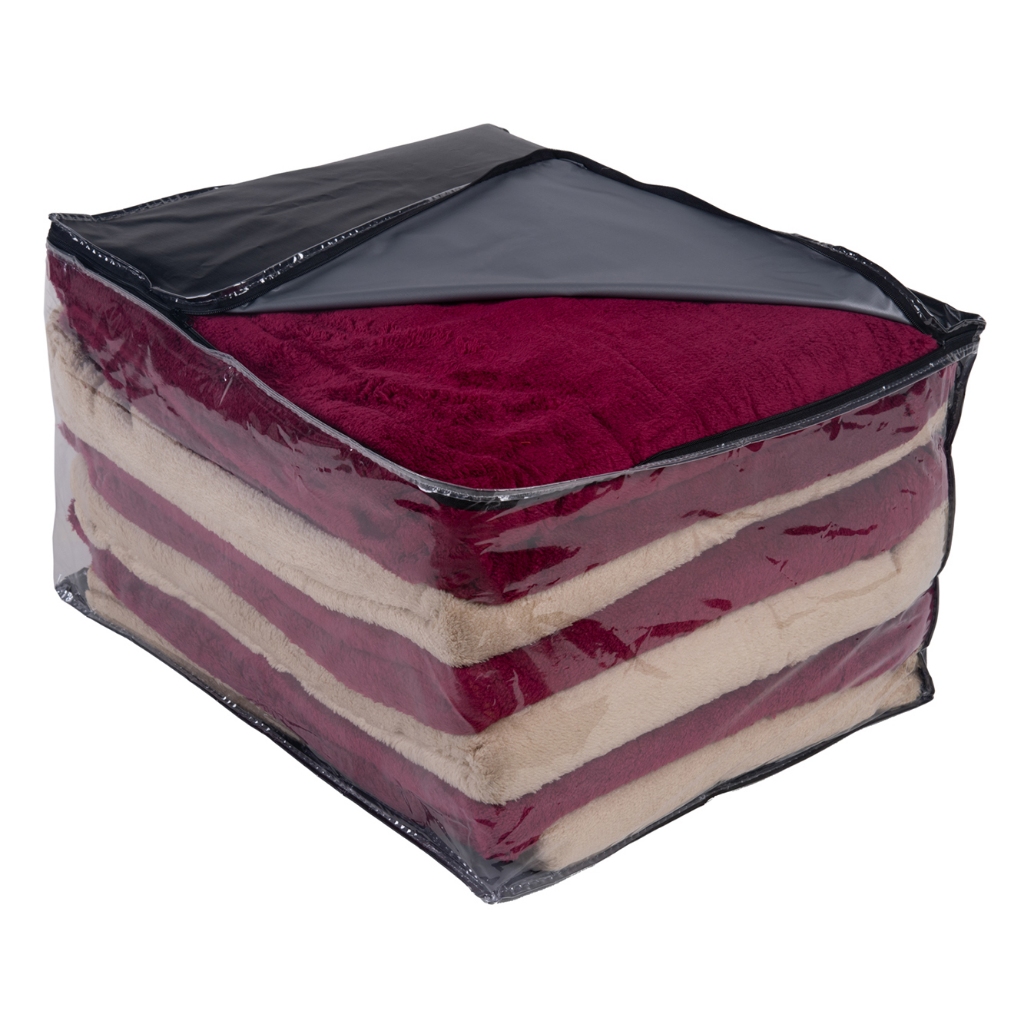 Saco Organizador Multiuso Respirável P/P/M/G/GG Embalagem Anti Mofo Reforçada Com Zíper em Oferta na Shopee