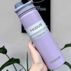 MODUS Garrafa Térmica de 304 Aço Inoxidável 750ML Manter Quente e Frio