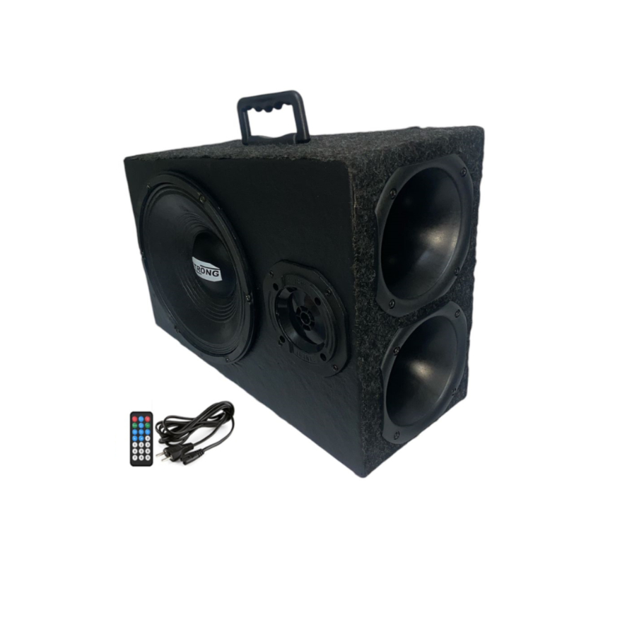 Caixa de Som Propaganda Portátil 800w Moto Amplificada